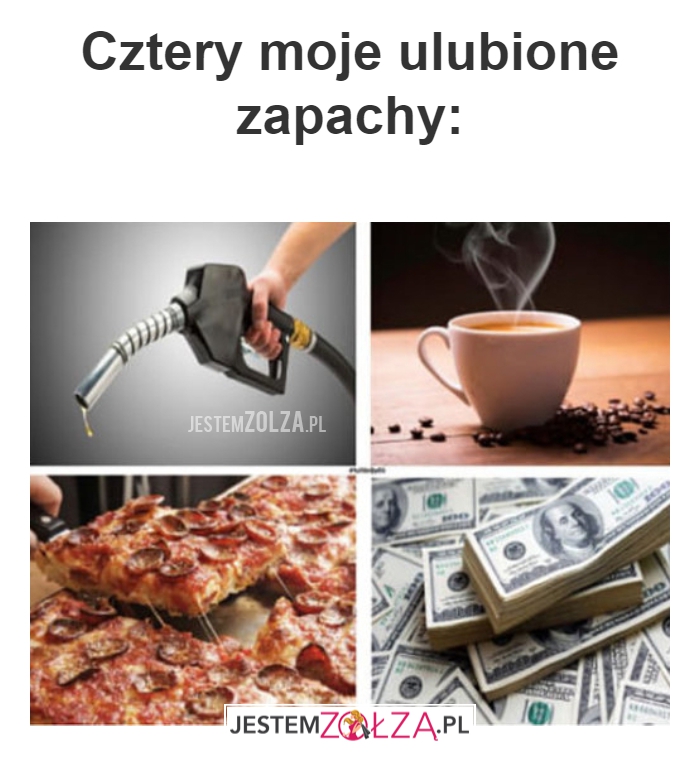 Cztery moje ulubione zapachy