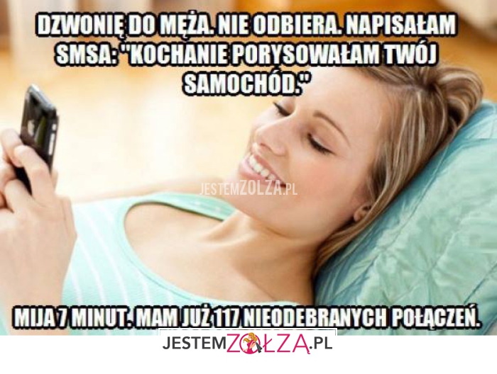 dzwonię do męża