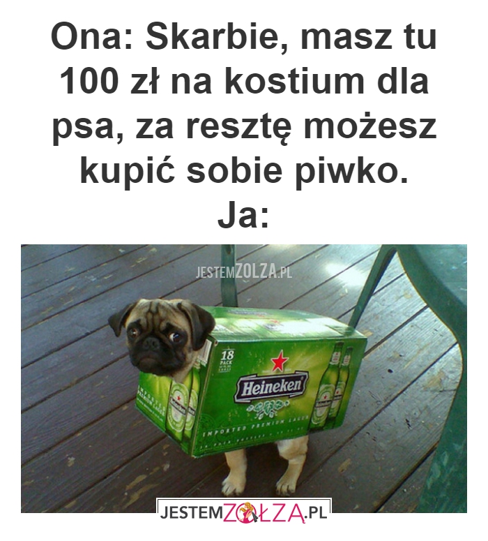 Ona: Skarbie, masz tu 