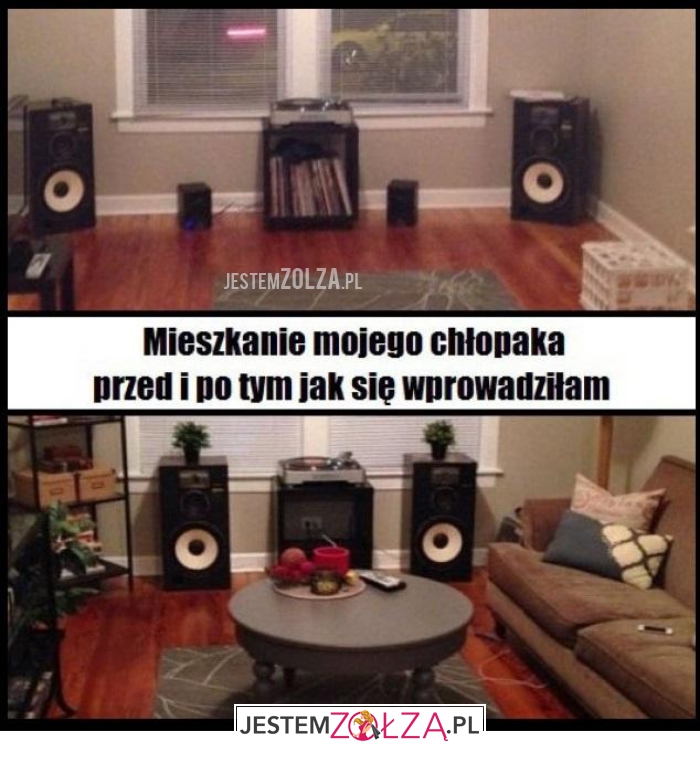 mieszkanie mojego chłopaka