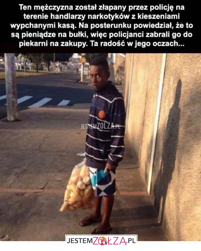 ten mężczyzna...