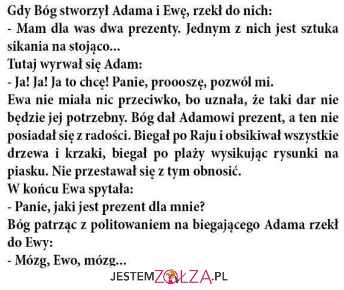 gdy bóg stworzył