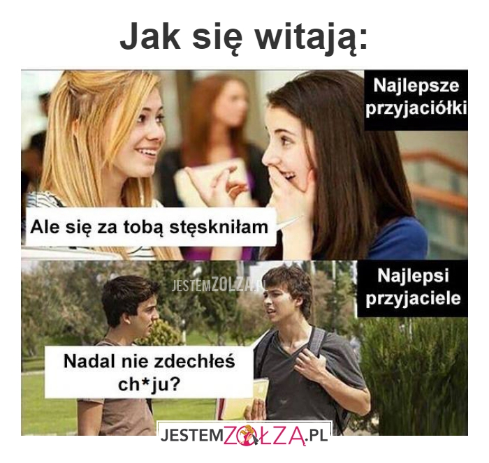 Jak się witają