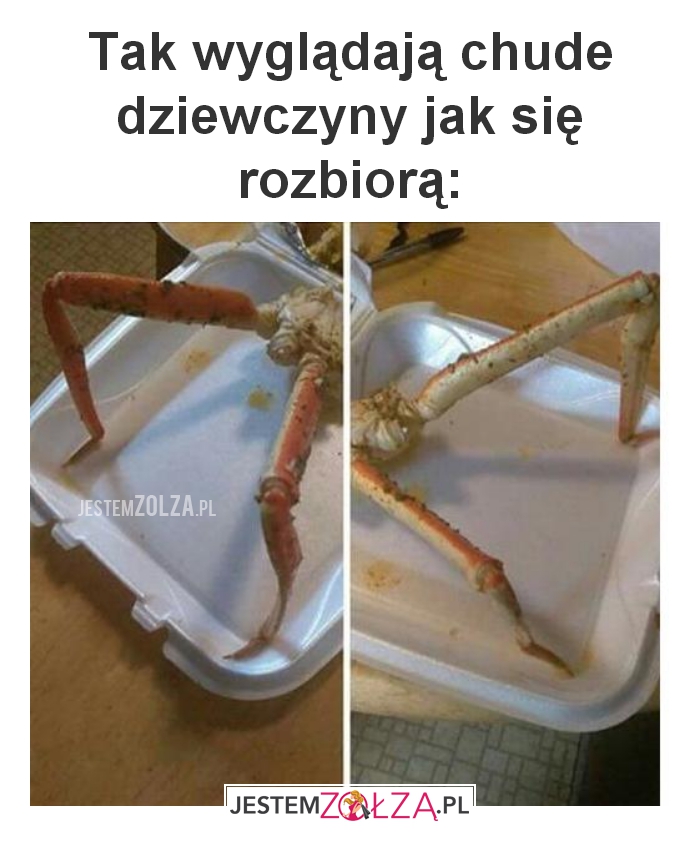 Tak wyglądają chude