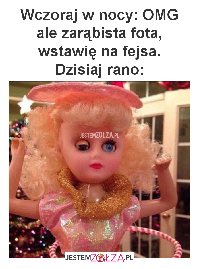 Wczoraj w nocy: OMG