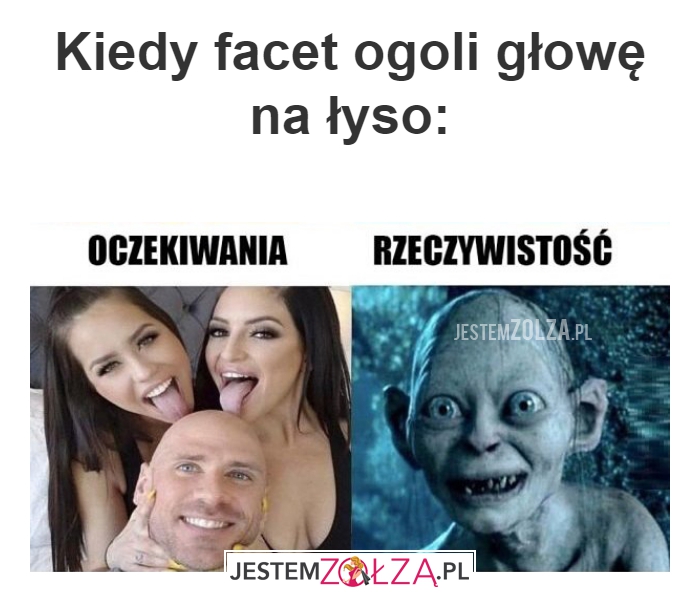 Kiedy facet ogoli