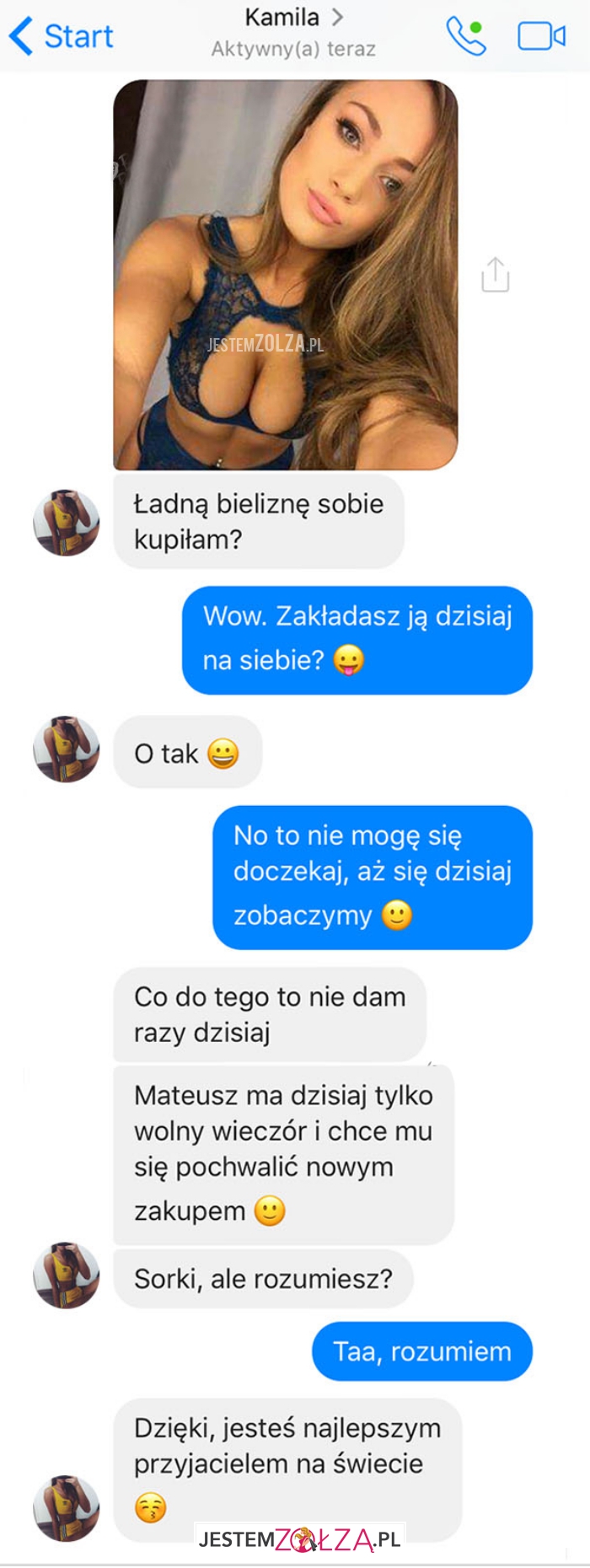 ładną bieliznę