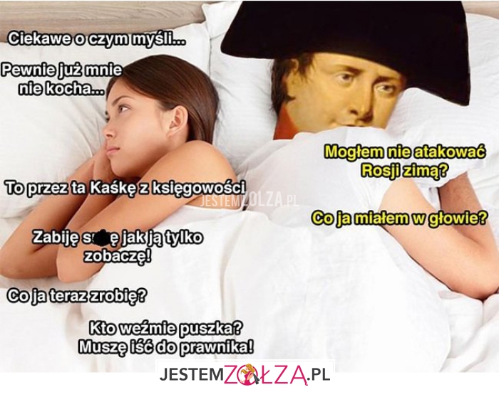 ciekawe o czym myśli