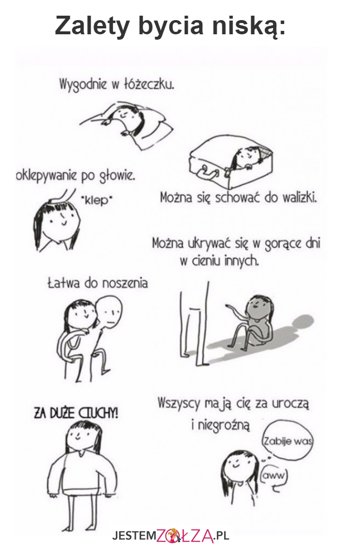 Zalety bycia niską