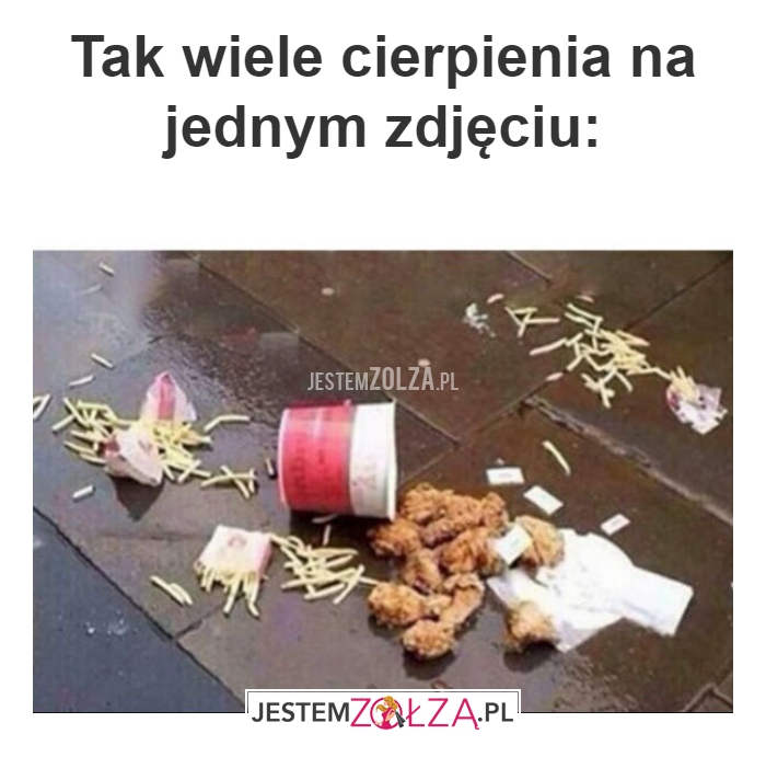Tak wiele cierpienia