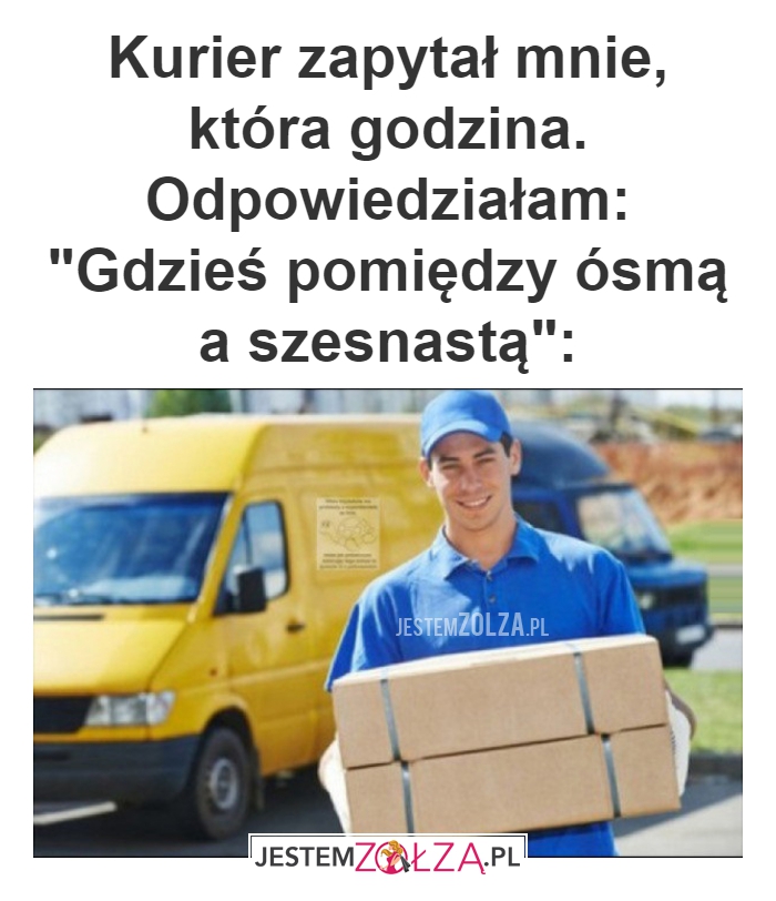 Kurier zapytał mnie,