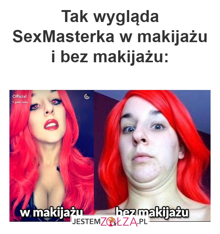 Tak wygląda SexMasterka 