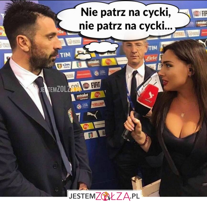 nie patrz na
