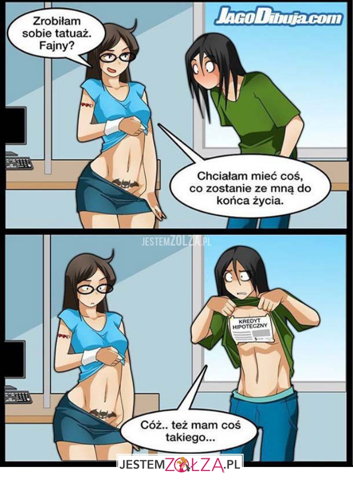 zrobiłam sobie