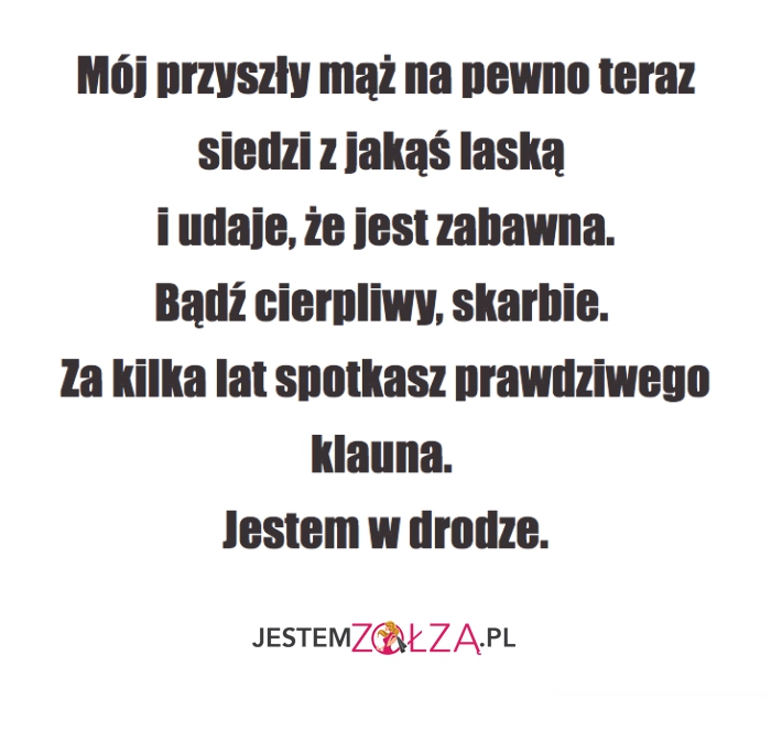 mój przyszły mąż