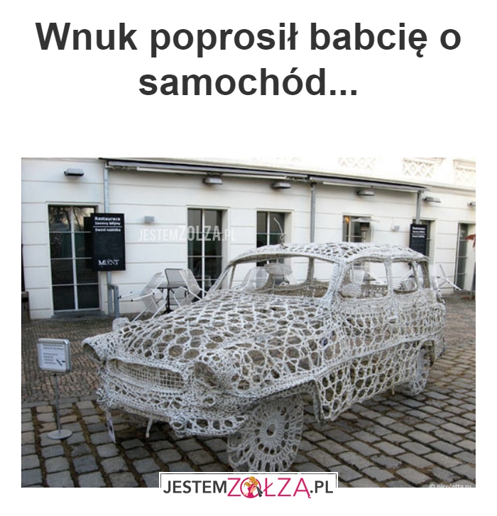 Wnuk poprosił 