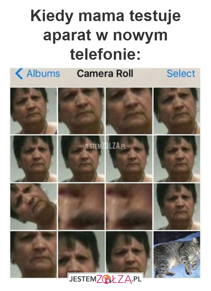 Kiedy mama testuje 