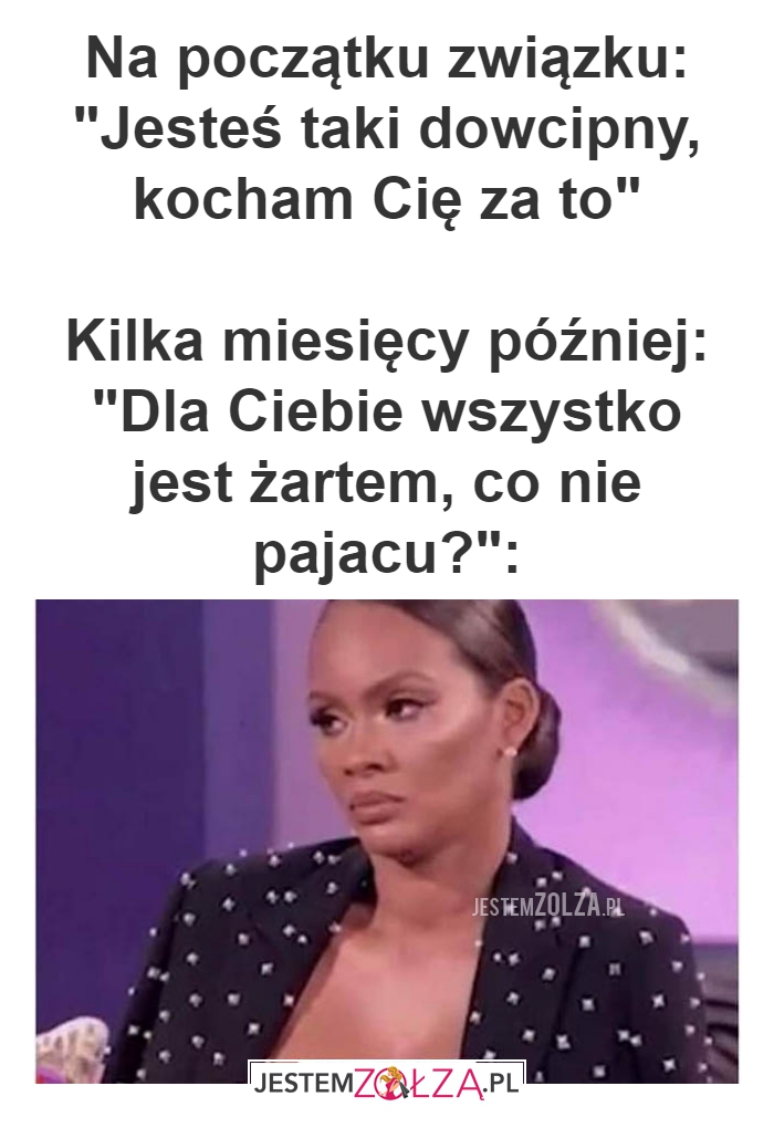 Na początku związku: 