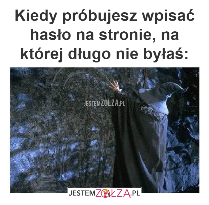 Kiedy próbujesz wpisać