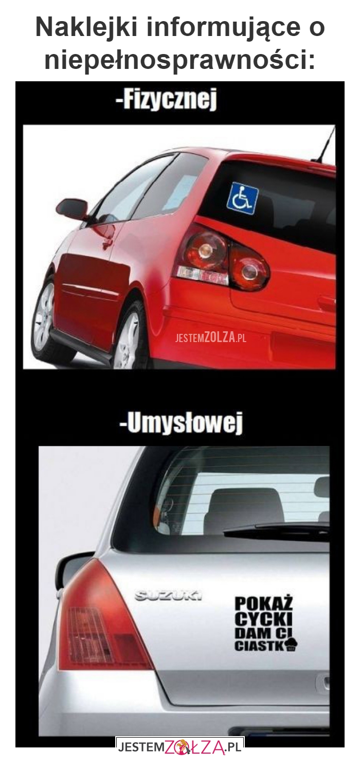 Naklejki informujące 