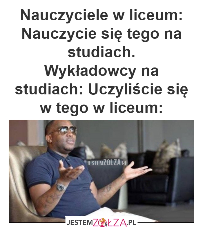 Nauczyciele w liceum
