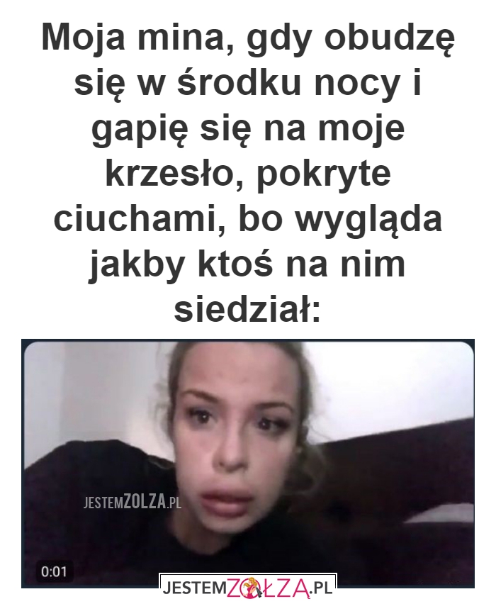 Moja mina, gdy obudzę 