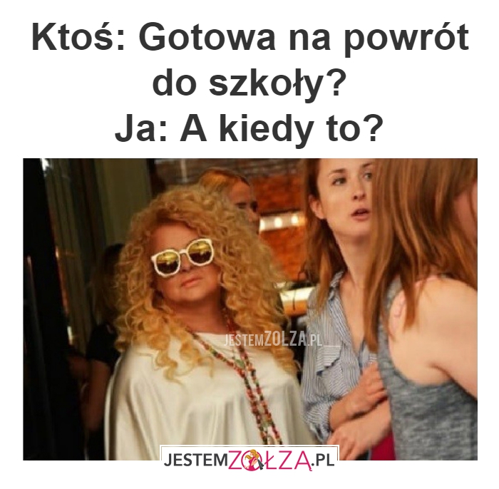 Ktoś: Gotowa na