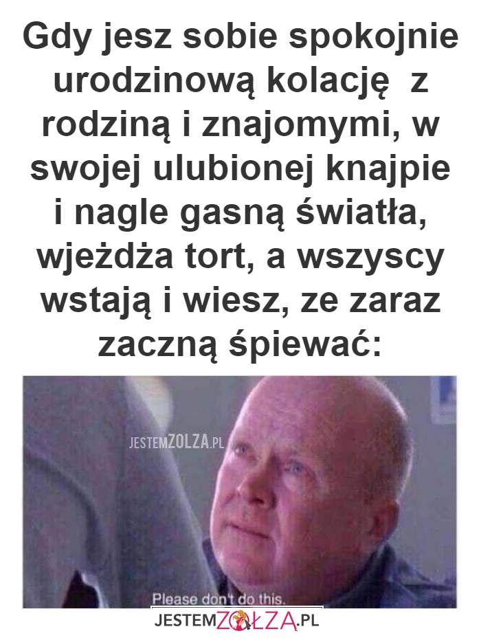Gdy jesz sobie