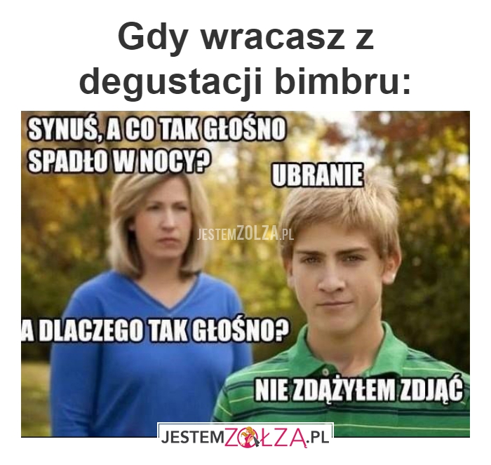 Gdy wracasz z 