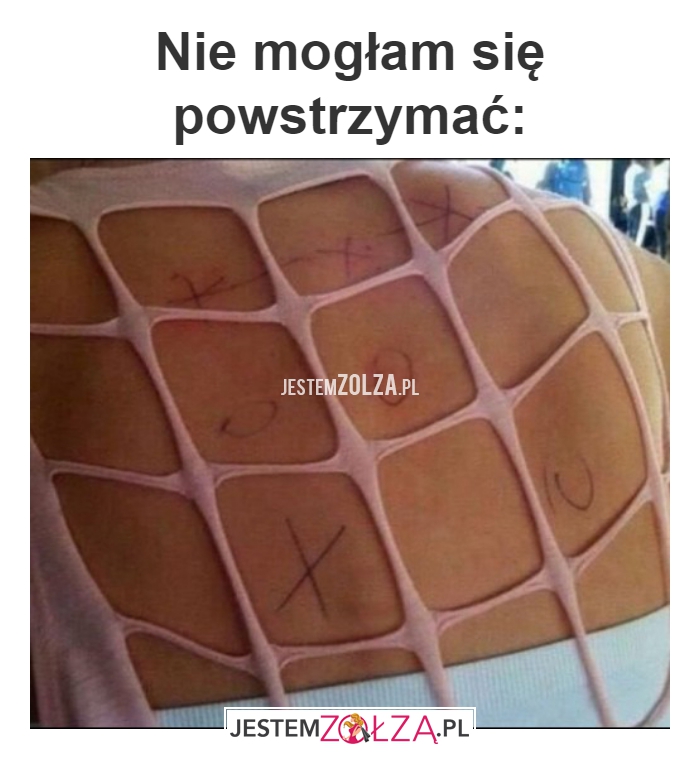 Nie mogłam sie 