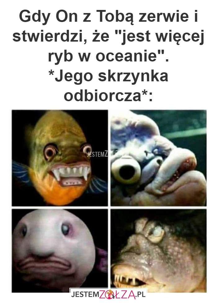 Gdy On z  obą zerwie 