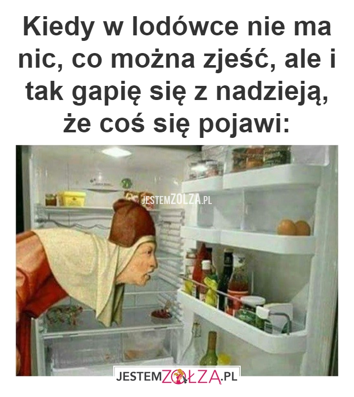 Kiedy w lodówce 