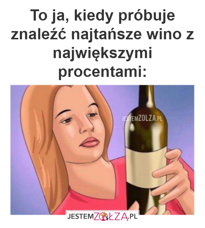 To ja, kiedy próbuje 