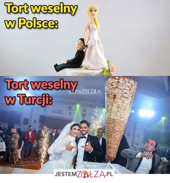 tort weselny