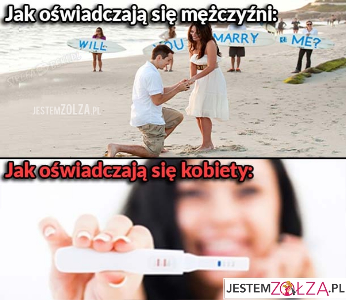 Oświadczyny...