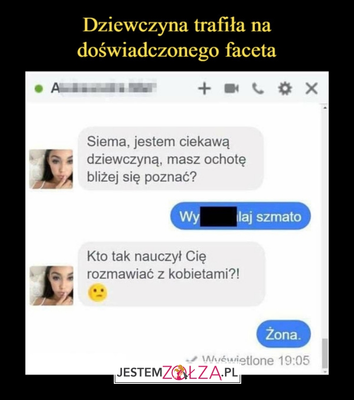 Doświadczony facet