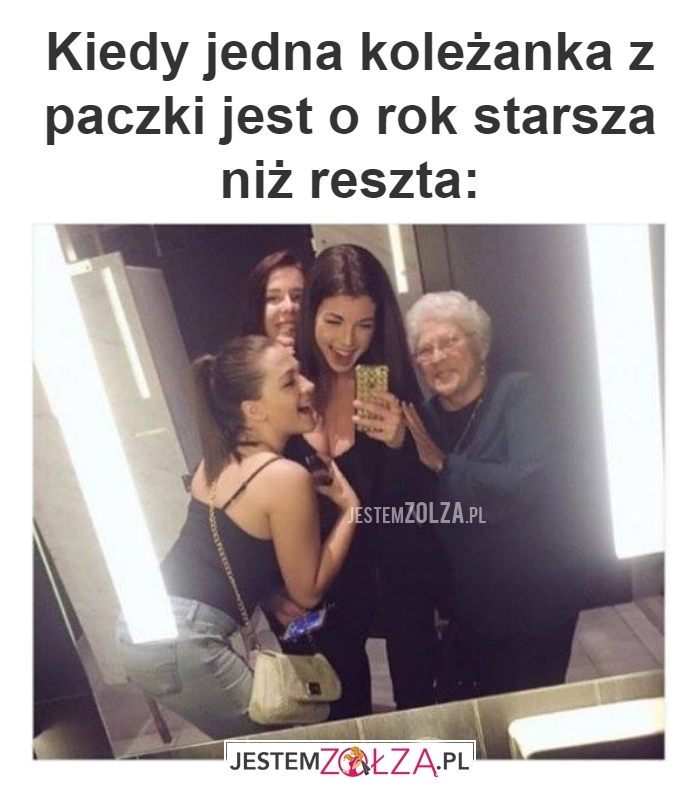 starsza koleżanka