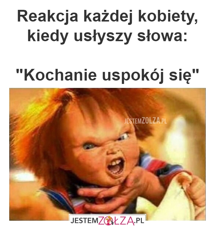 uspokój się