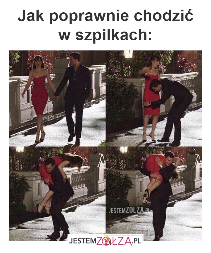 Chodzenie w szpilkach