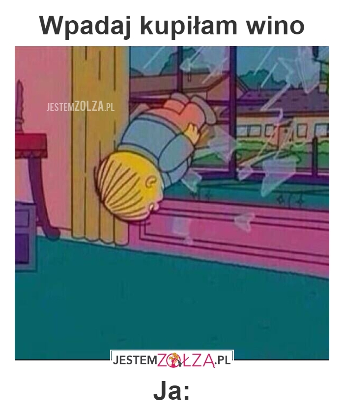 Kupiłam wino