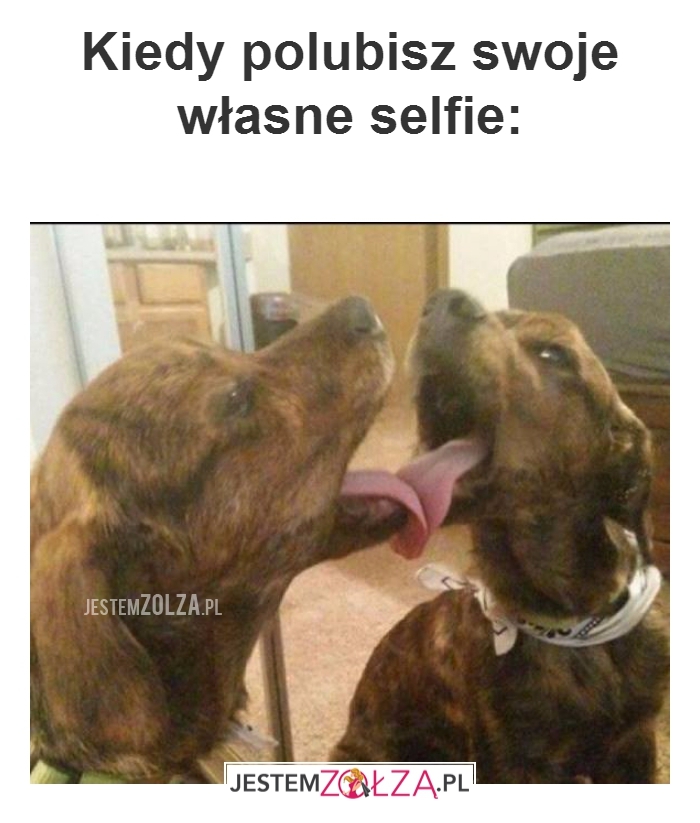 Swoje selfie...