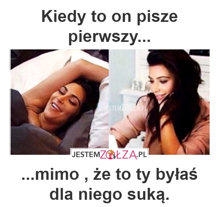 Kiedy on pierwszy