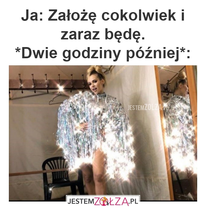 zaraz będę