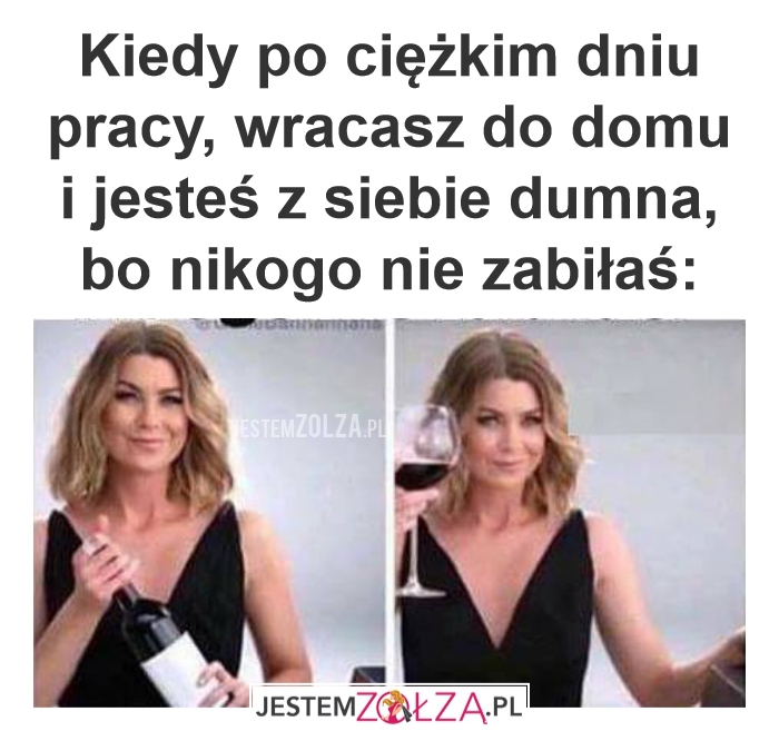 ciężki dzień