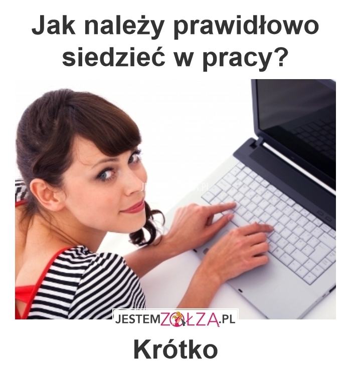 W pracy