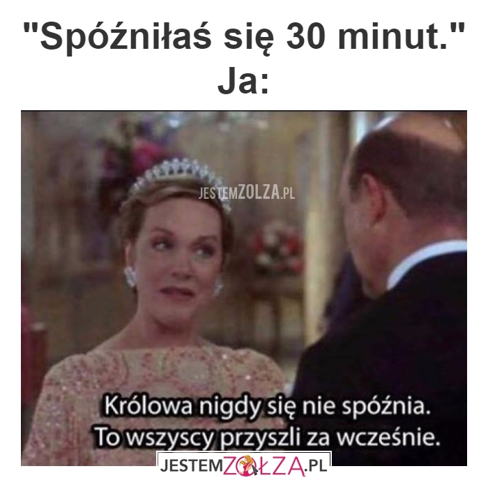 spóżniona 