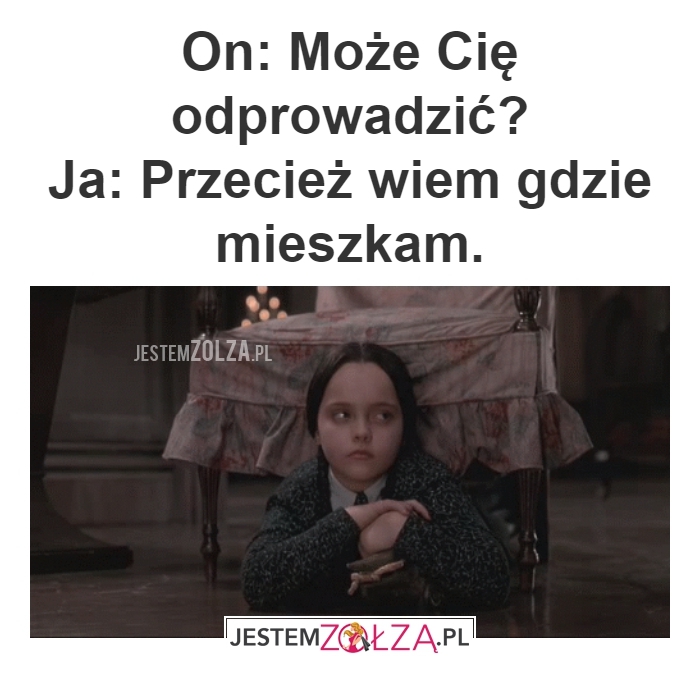 Odprowadzić?