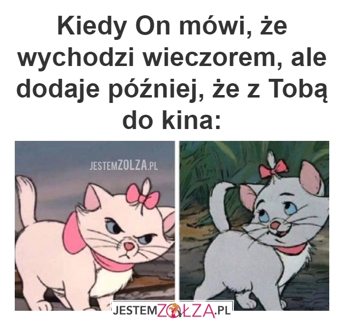 kiedy on mówi