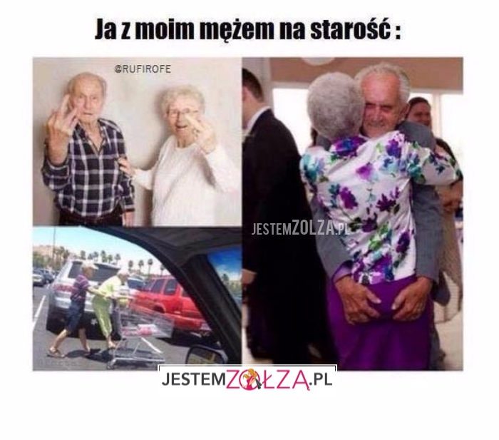 ja z moim mężem 