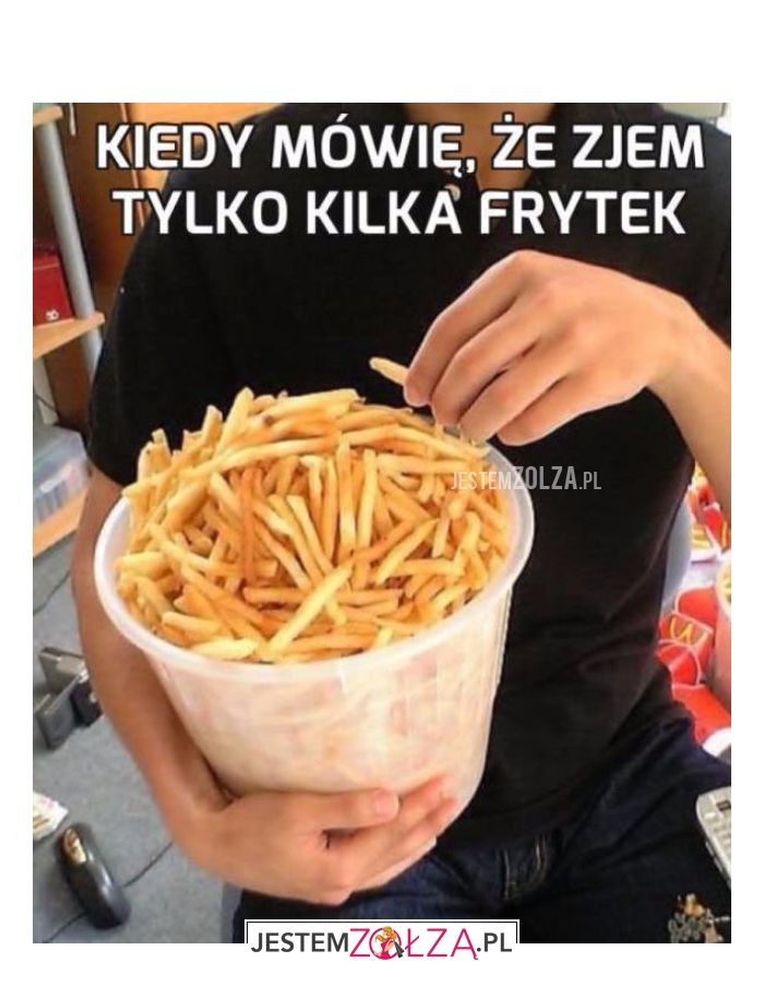 kilka frytek